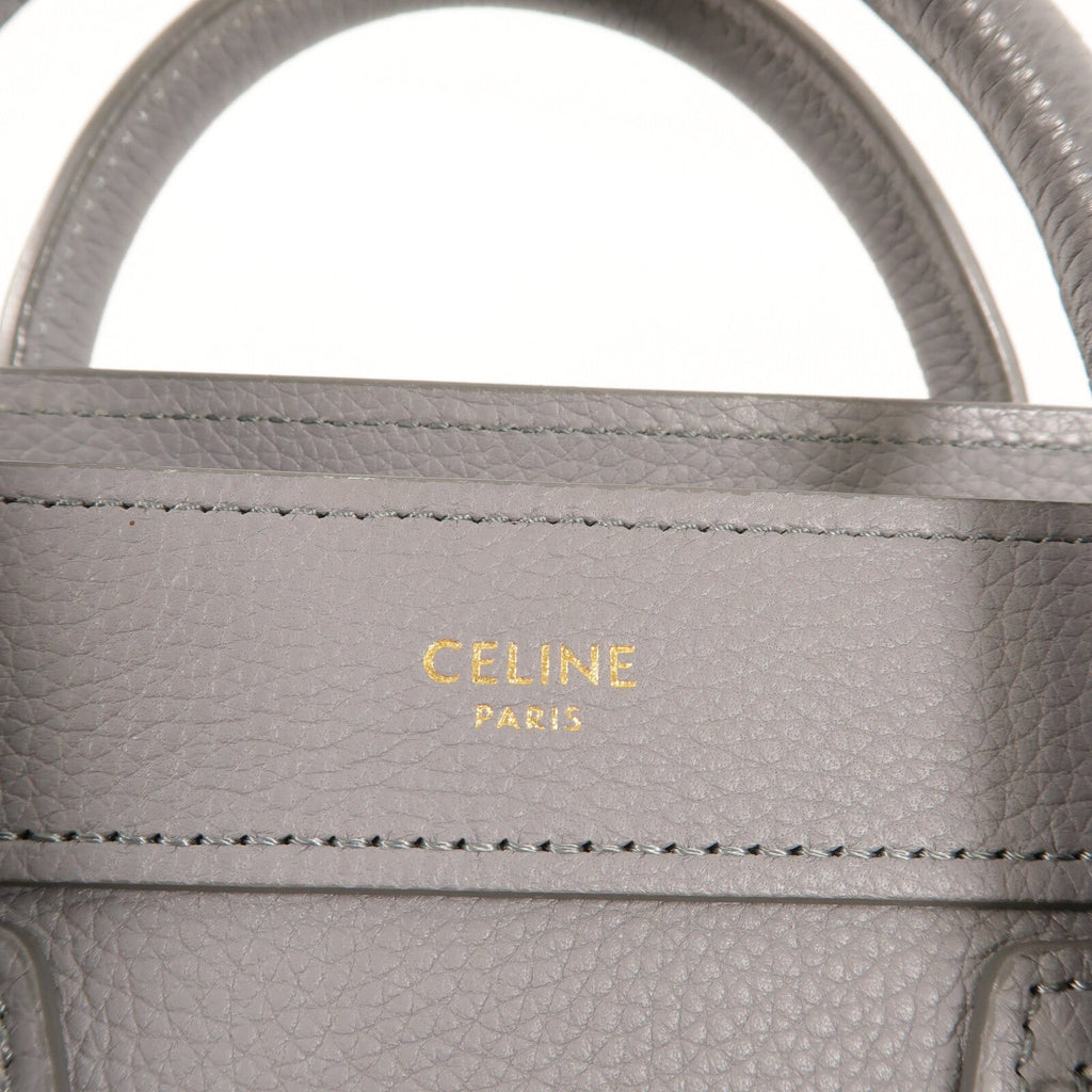 Celine Nano Luggage · Calfskin