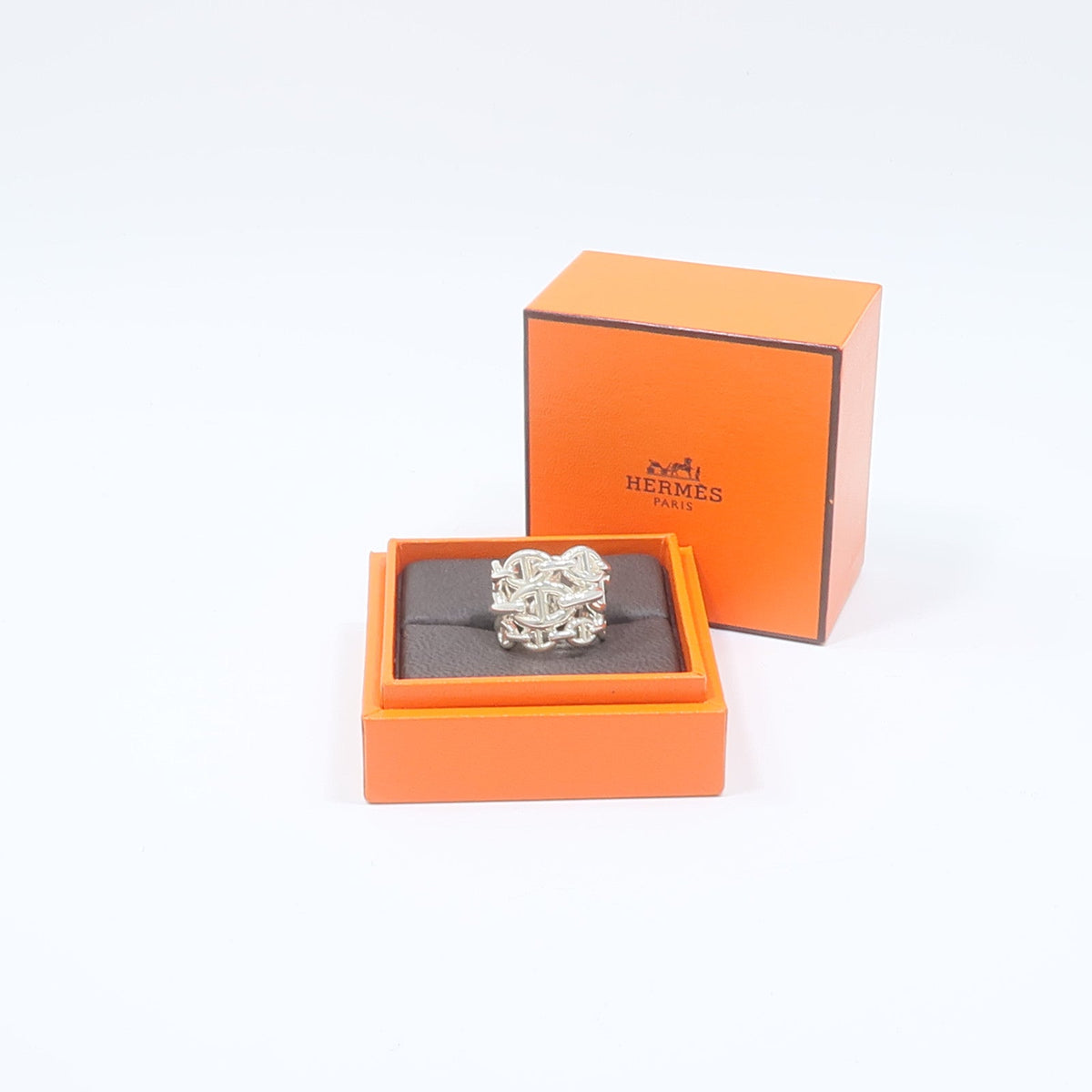 Hermès Chaîne d'Ancre Enchaînée · Silver