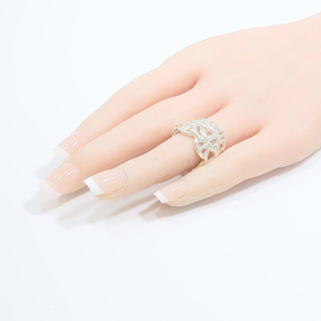 Hermès Chaîne d'Ancre Enchaînée · Silver