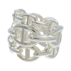 Hermès Chaîne d'Ancre Enchaînée · Silver