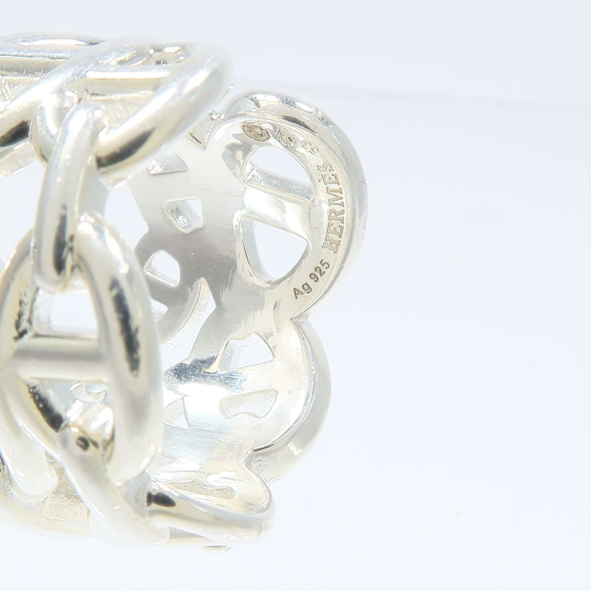 Hermès Chaîne d'Ancre Enchaînée · Silver