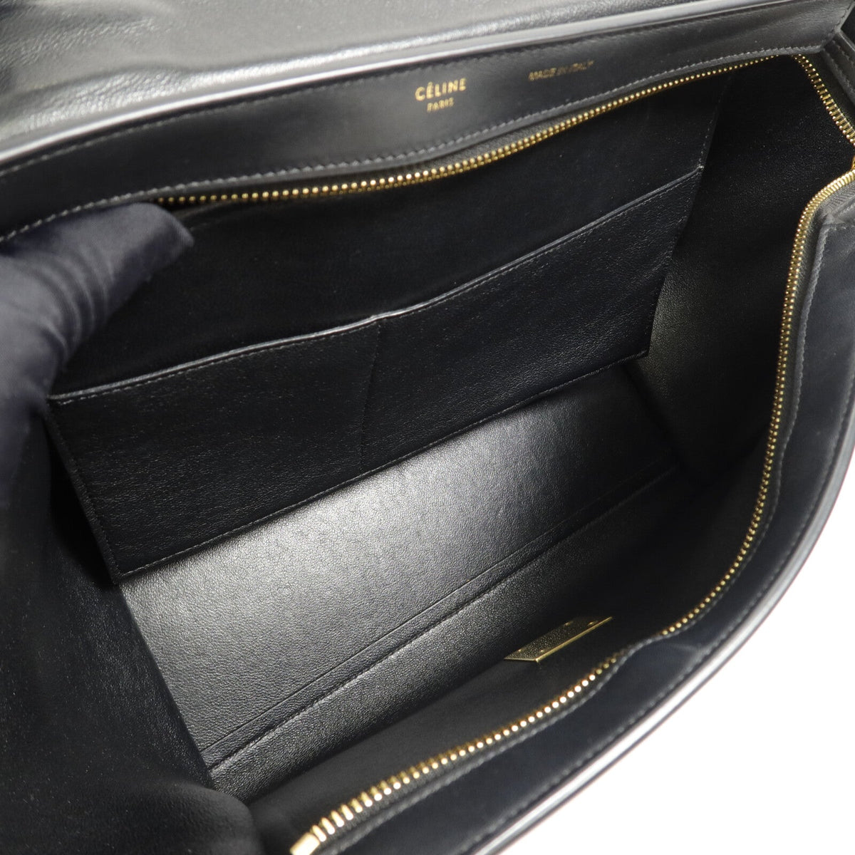 CELINE Medium Hand-Turn · Calfskin · 2-Way