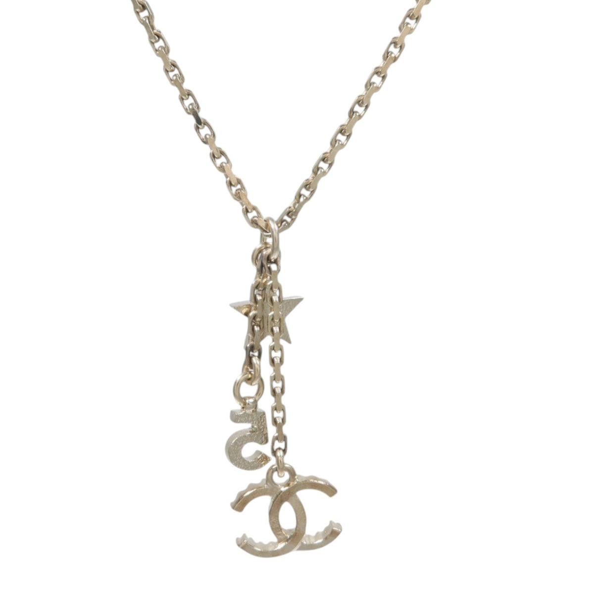 Chanel CC No.5 Star Pendant Necklace