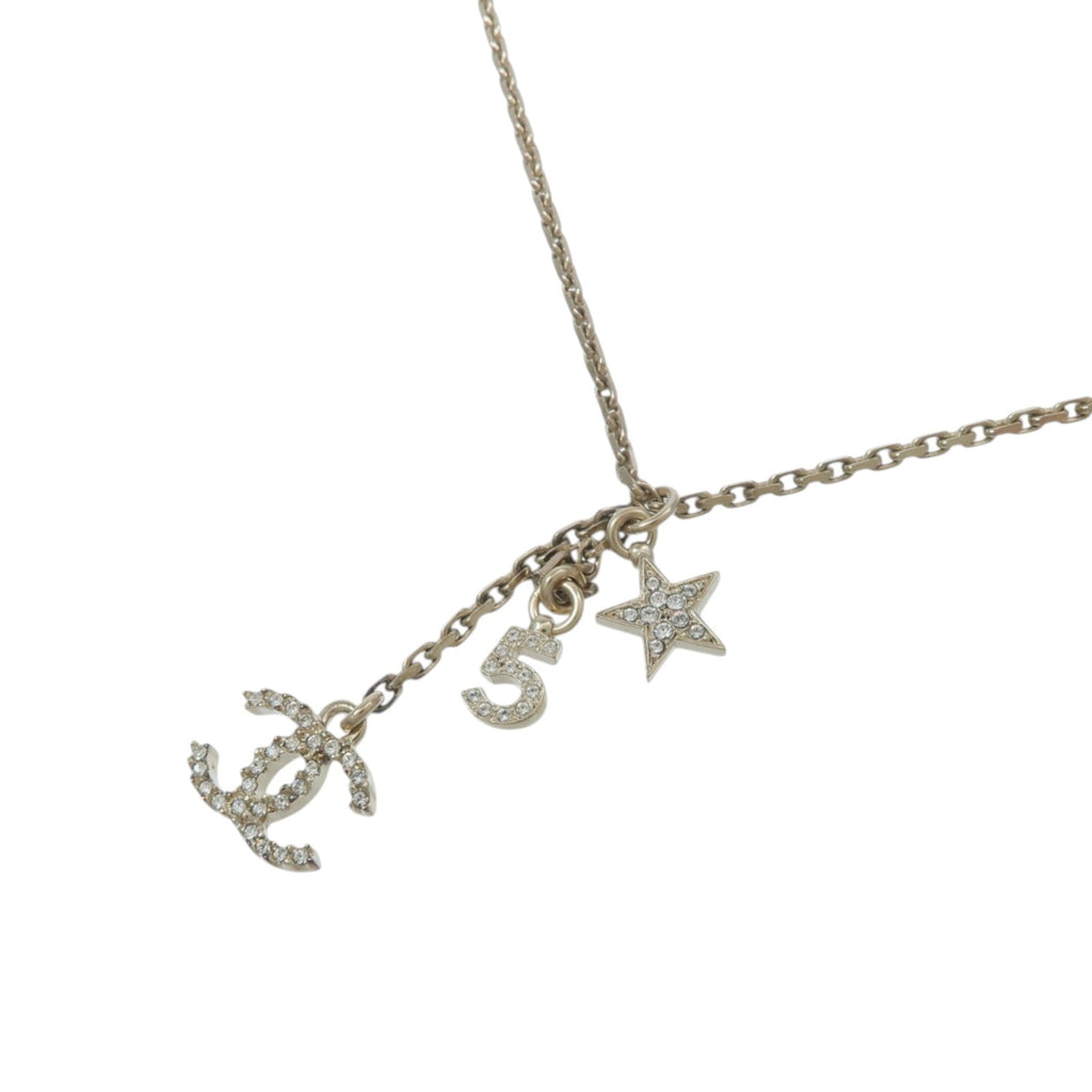 Chanel CC No.5 Star Pendant Necklace