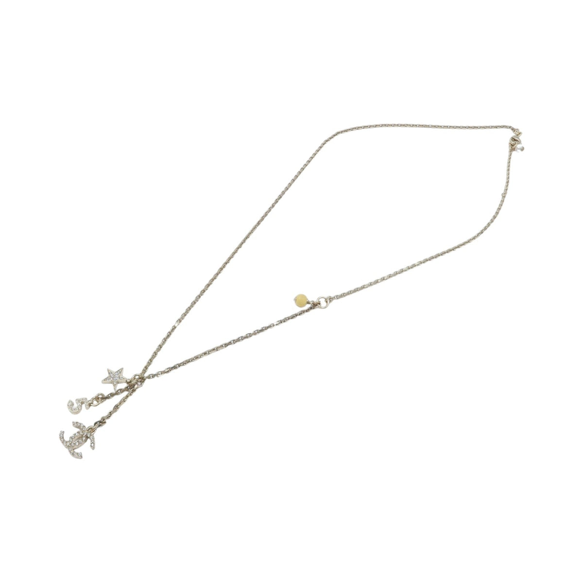 Chanel CC No.5 Star Pendant Necklace