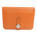 Hermès Dogon Compact Wallet · Togo Leather