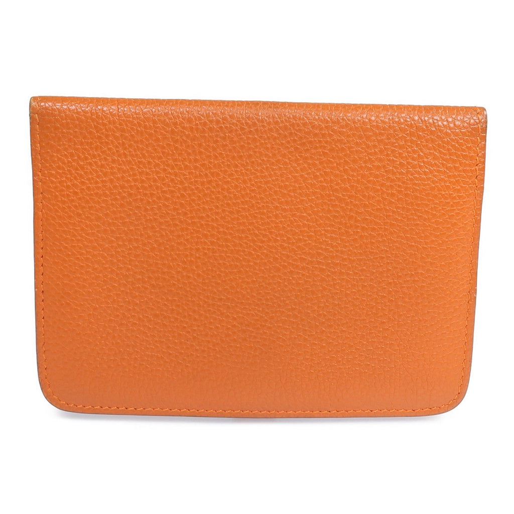 Hermès Dogon Compact Wallet · Togo Leather