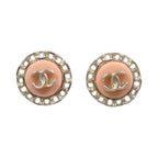 Chanel CC Earrings · Metal