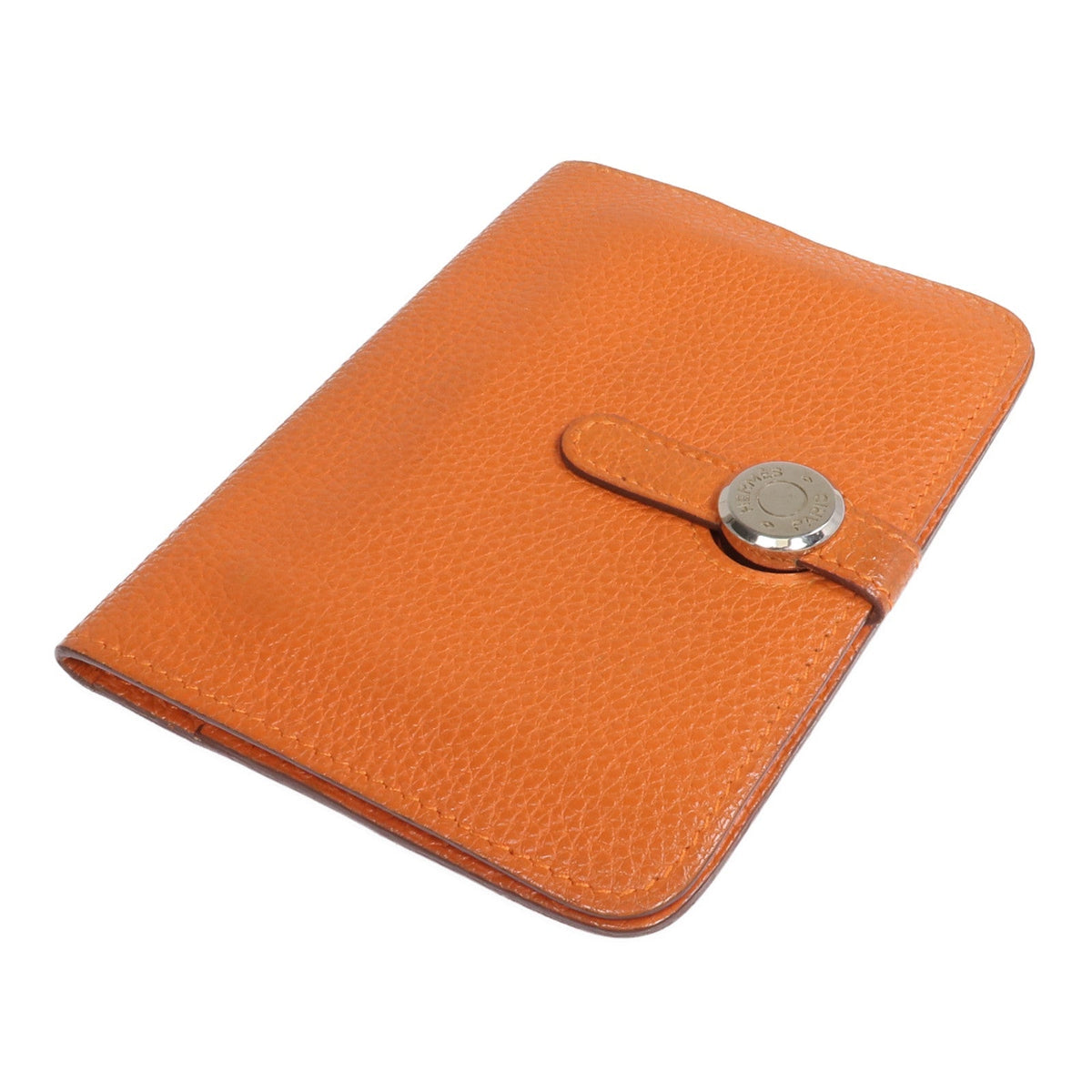 Hermès Dogon Compact Wallet · Togo Leather