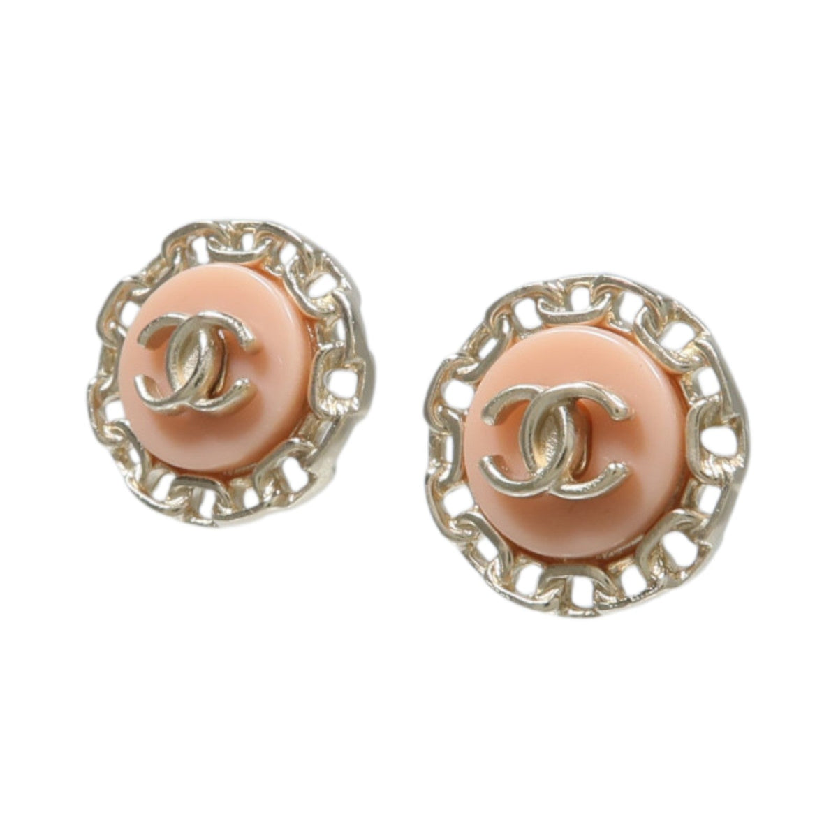 Chanel CC Earrings · Metal
