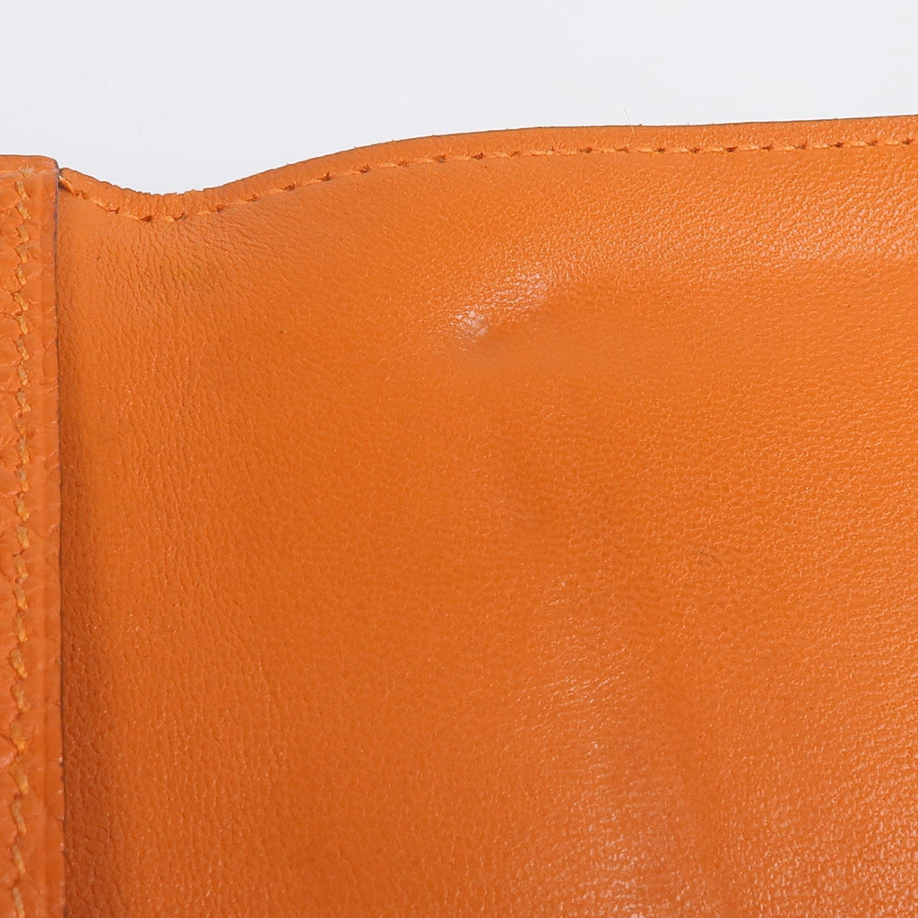 Hermès Dogon Compact Wallet · Togo Leather