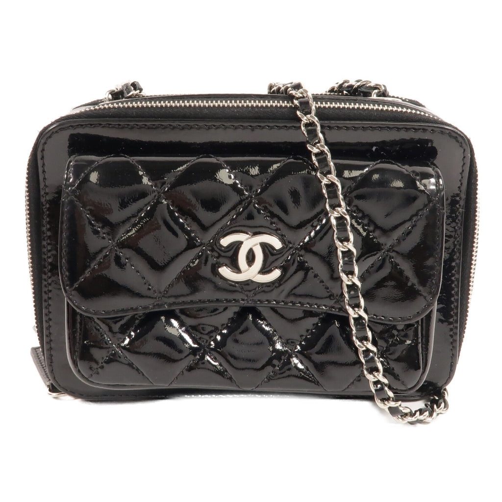 Chanel Chain Shoulder · Patent Leather