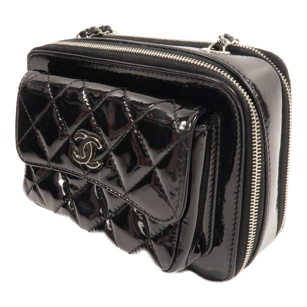 Chanel Chain Shoulder · Patent Leather
