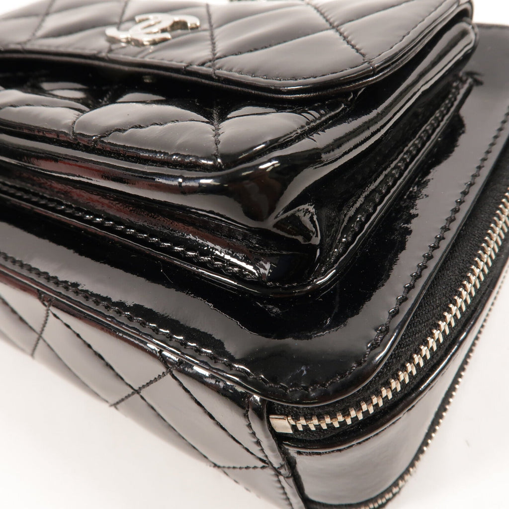 Chanel Chain Shoulder · Patent Leather