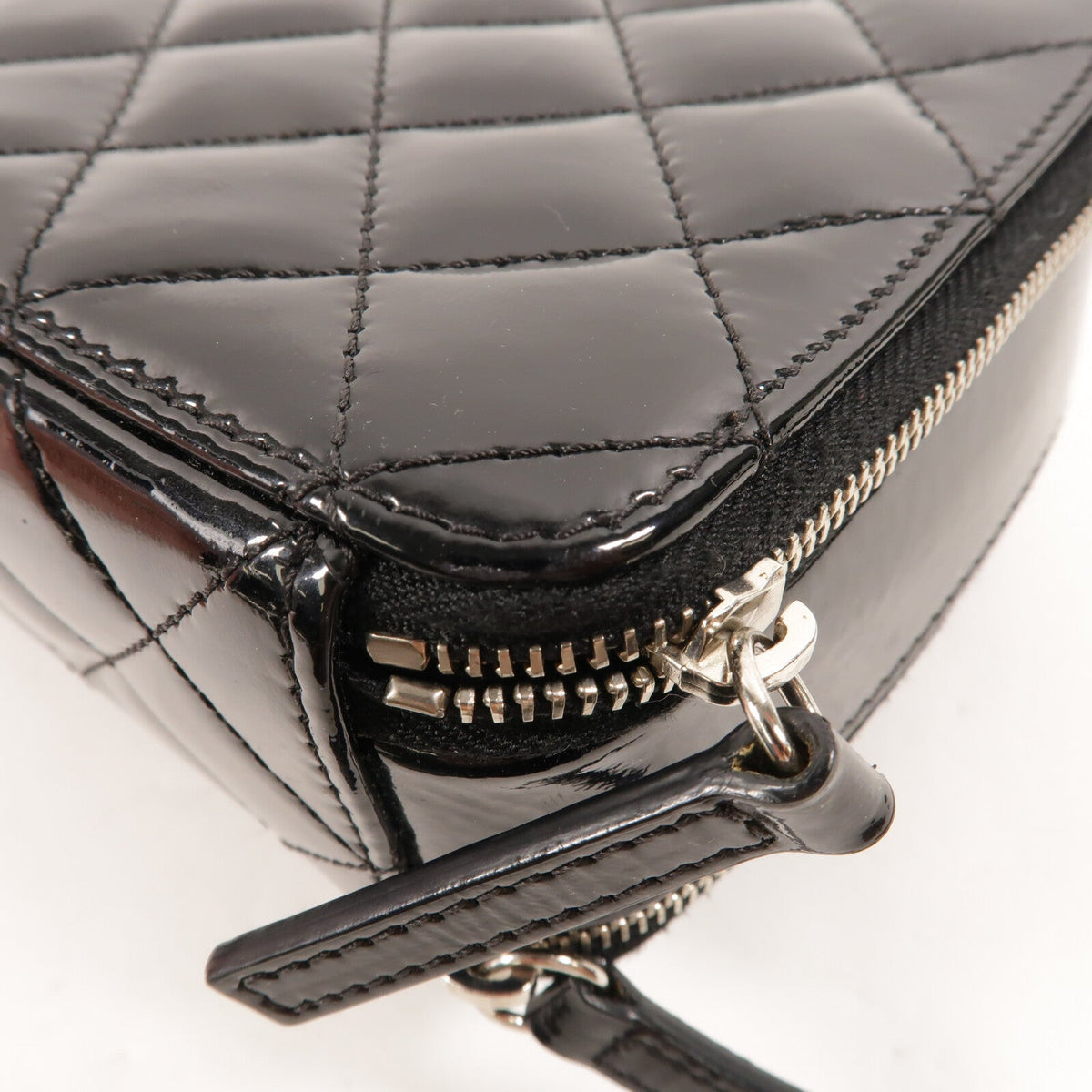 Chanel Chain Shoulder · Patent Leather