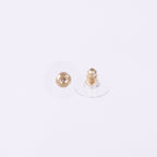 CHANEL CC Earrings · Silver Metal