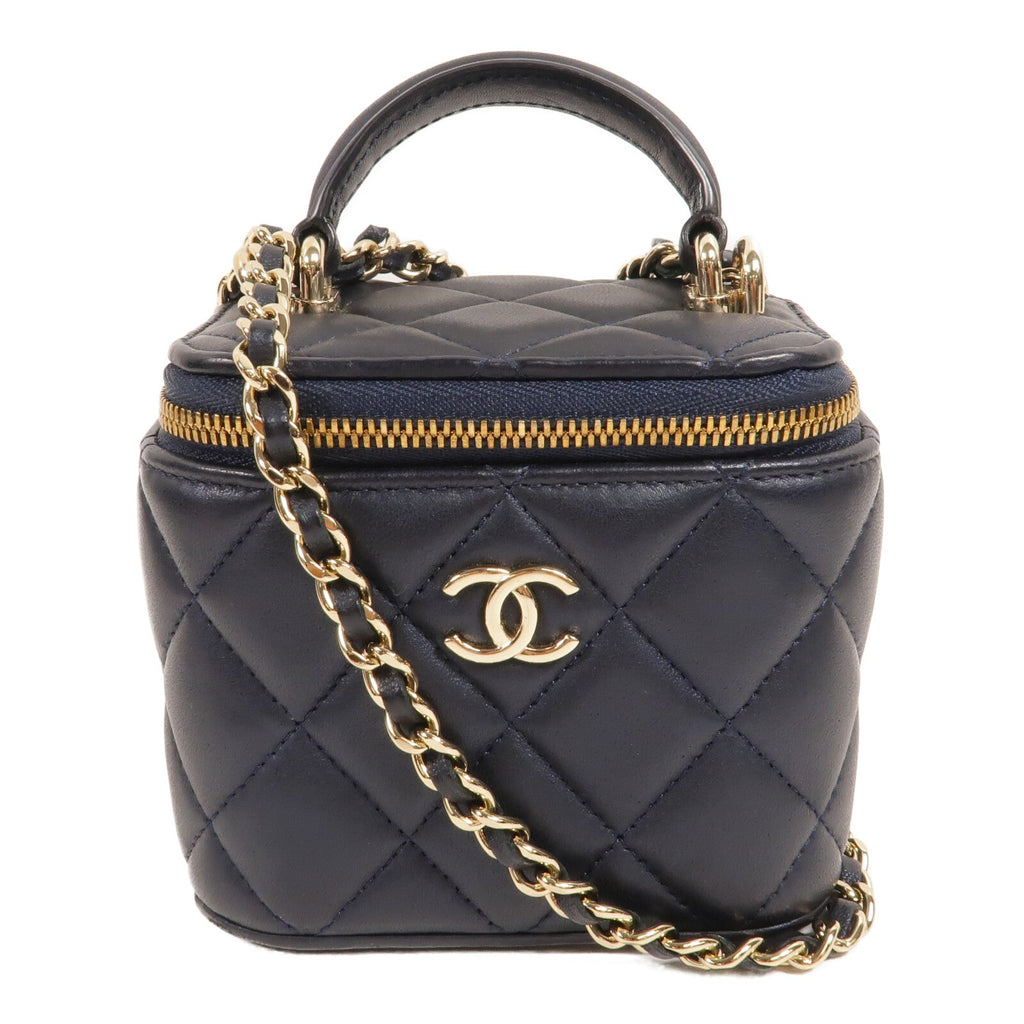 Chanel Vanity Case · Lambskin