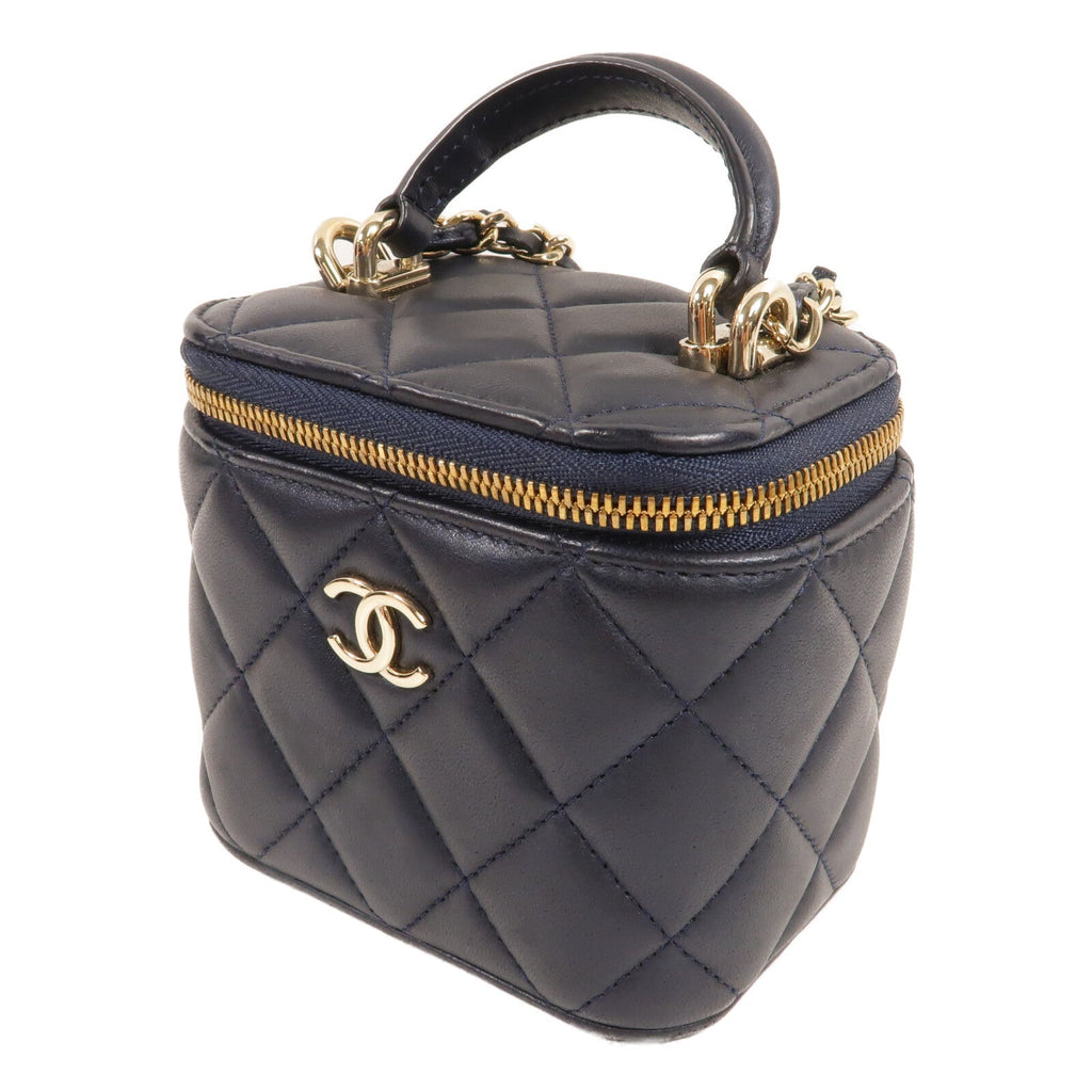 Chanel Vanity Case · Lambskin