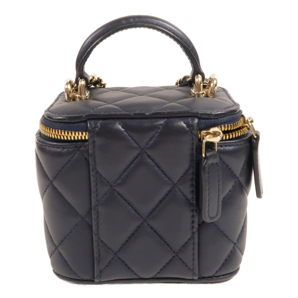 Chanel Vanity Case · Lambskin