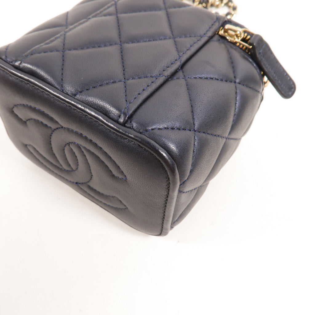 Chanel Vanity Case · Lambskin