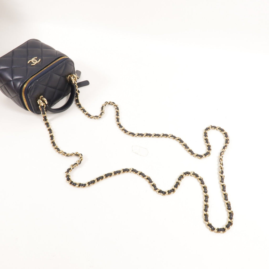 Chanel Vanity Case · Lambskin