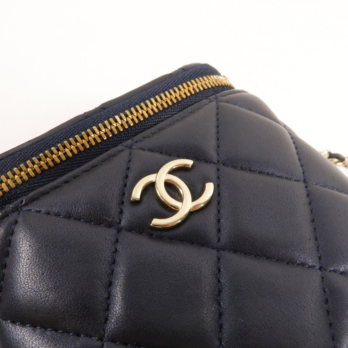 Chanel Vanity Case · Lambskin