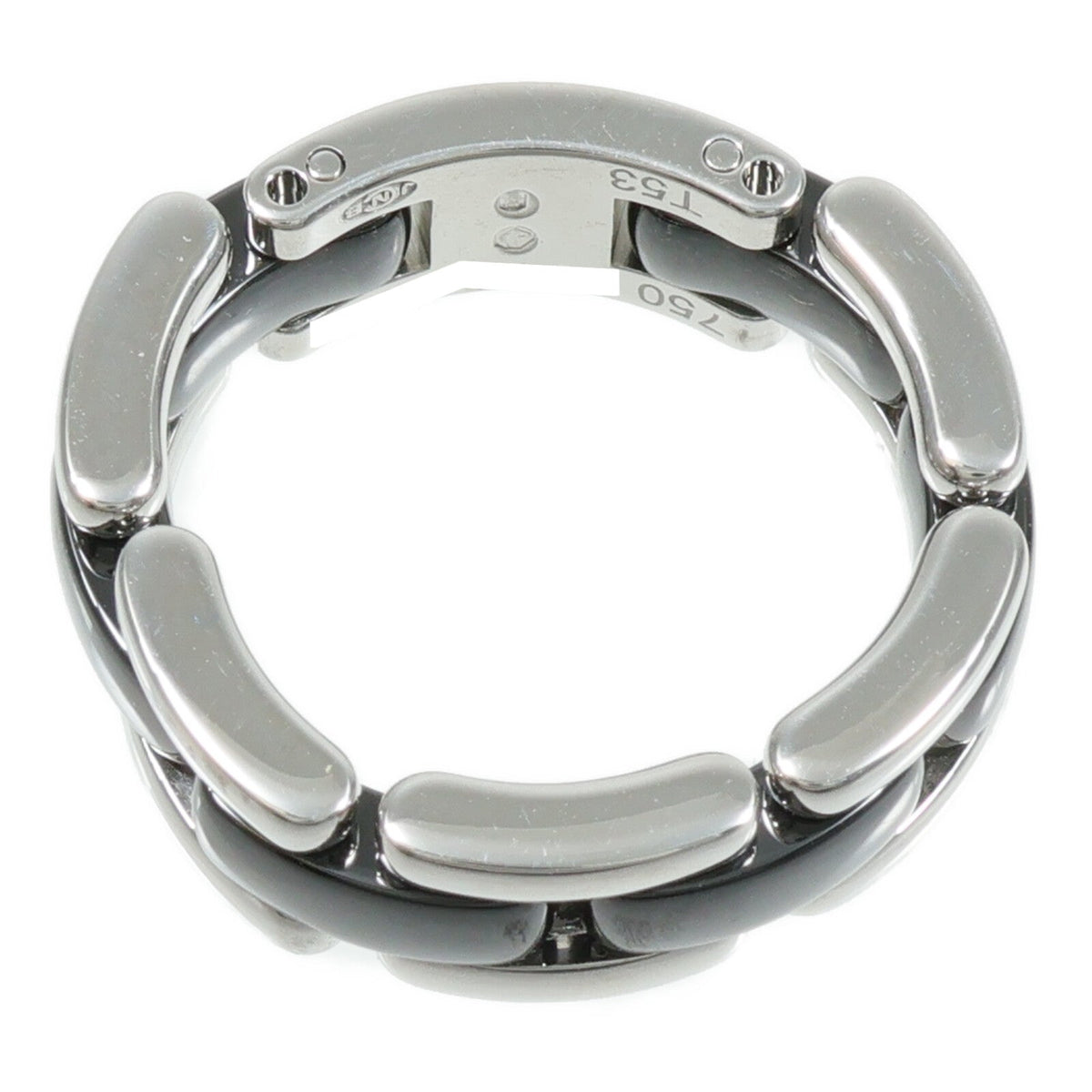 Chanel CC Ultra · 18K White Gold · Ceramic