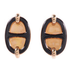 Hermès Mini Maillon Earrings · Metal