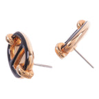 Hermès Mini Maillon Earrings · Metal