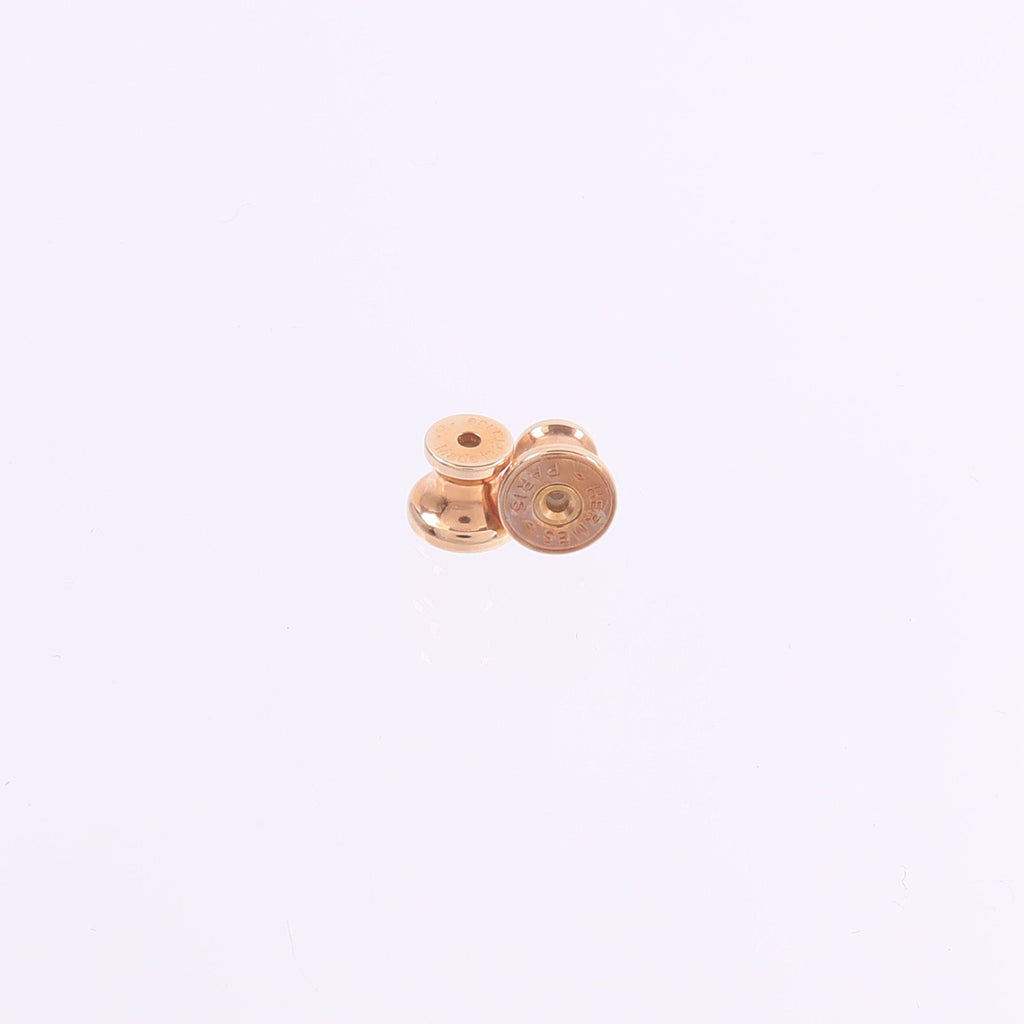 Hermès Mini Maillon Earrings · Metal