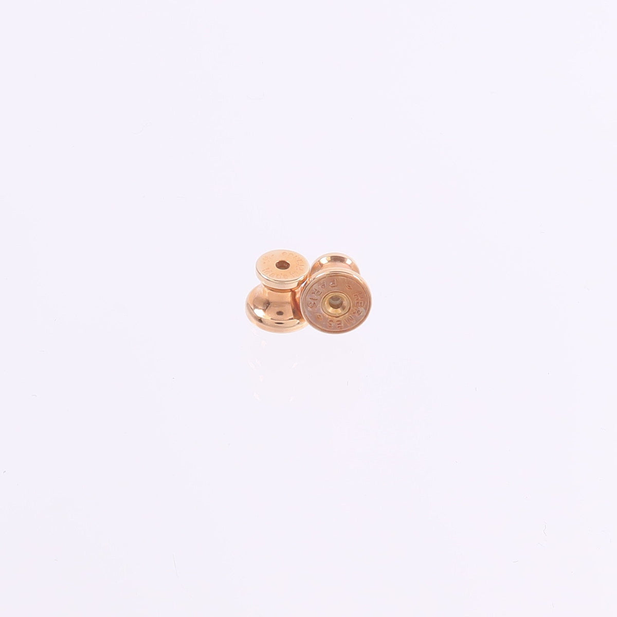 Hermès Mini Maillon Earrings · Metal