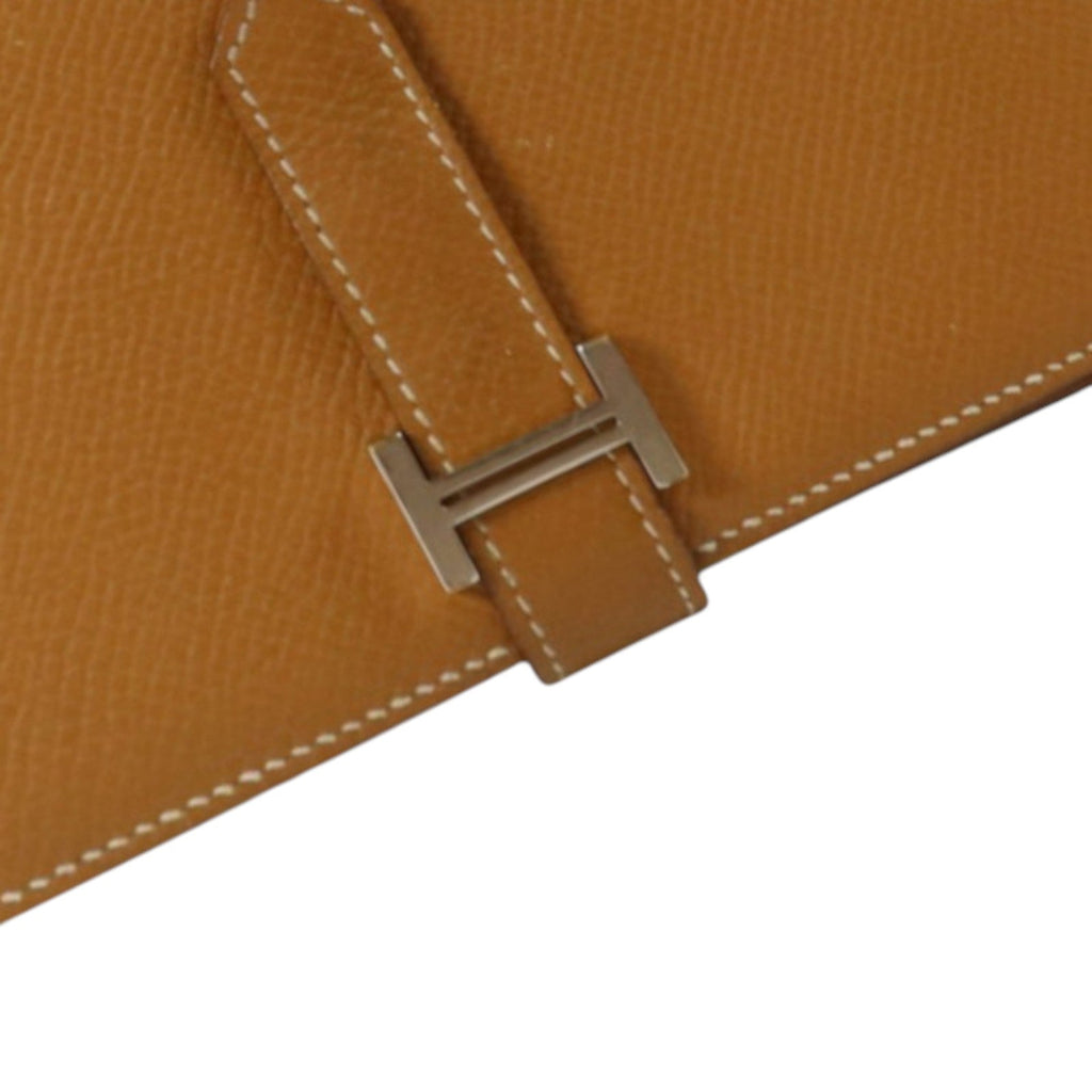 Hermès Bearn Long Wallet · Epsom Leather