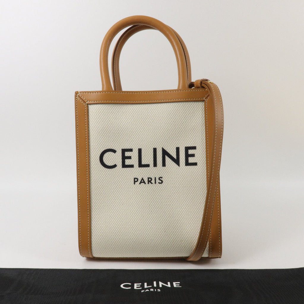 Celine Mini Cabas Vertical · Canvas