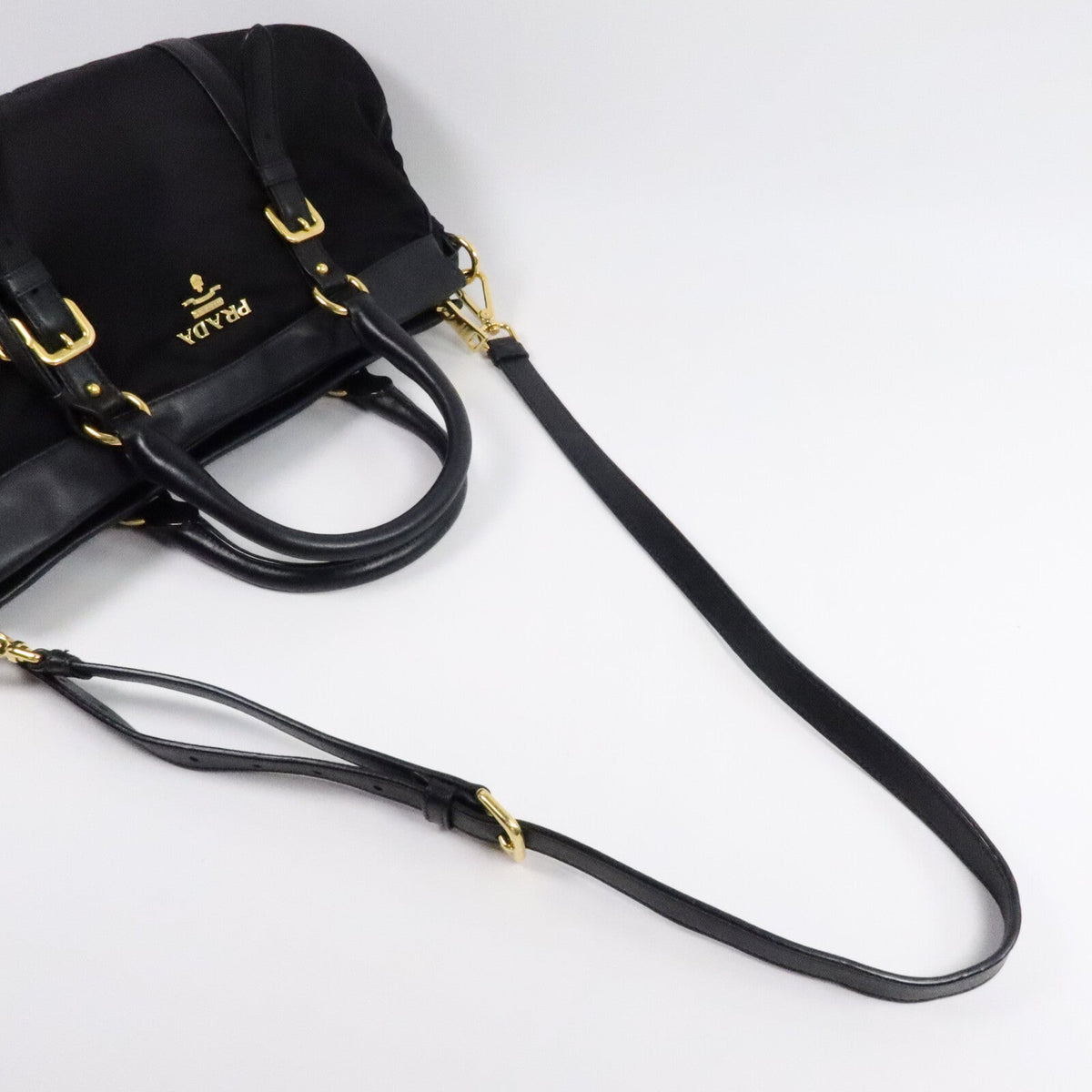 Prada · Nylon Two-Way Shoulder Bag