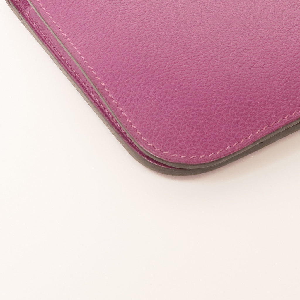 Hermès Dogon · Evercolor · Palladium