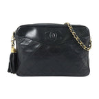CHANEL CC Vintage · Lambskin Chain Bag