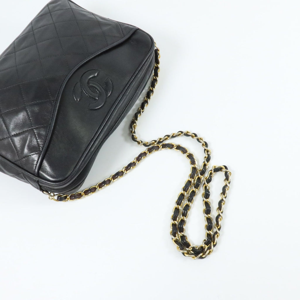 CHANEL CC Vintage · Lambskin Chain Bag