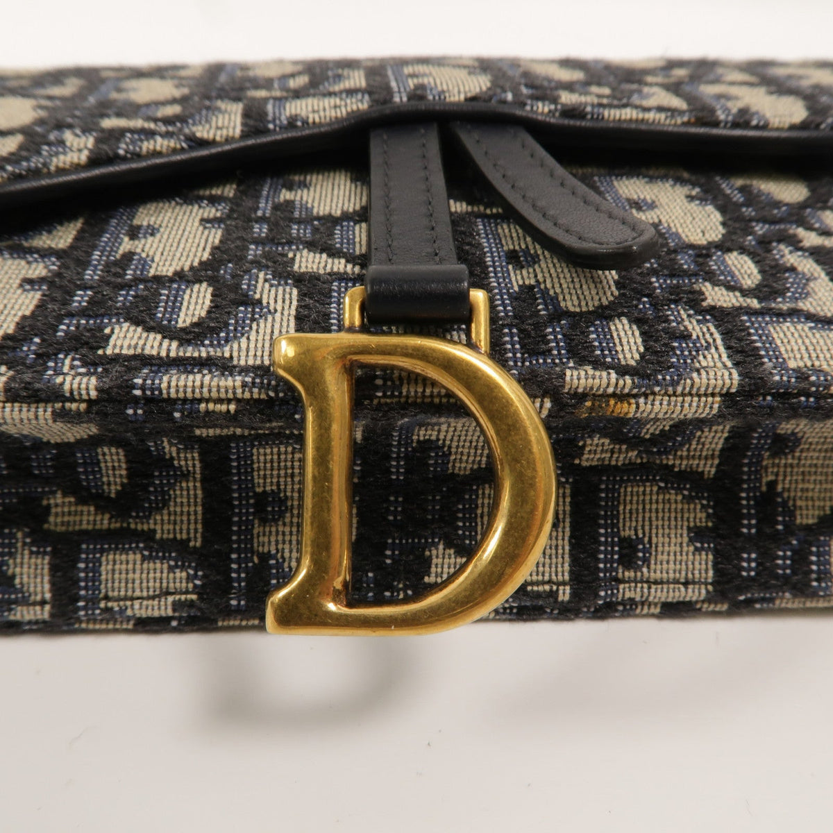 Dior Saddle Belt Bag · Oblique Canvas