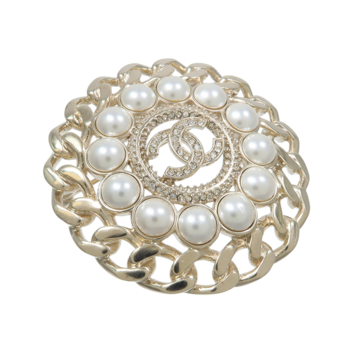 CHANEL CC Brooch · PVC