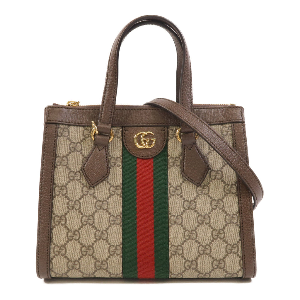 Gucci Ophidia · Small Tote · Coated Canvas