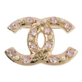 Chanel CC Brooch · Rose Gold
