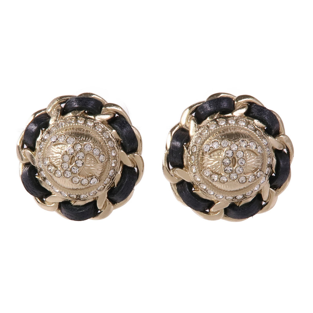 Chanel CC · Enamel Earrings