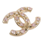 Chanel CC Brooch · Rose Gold
