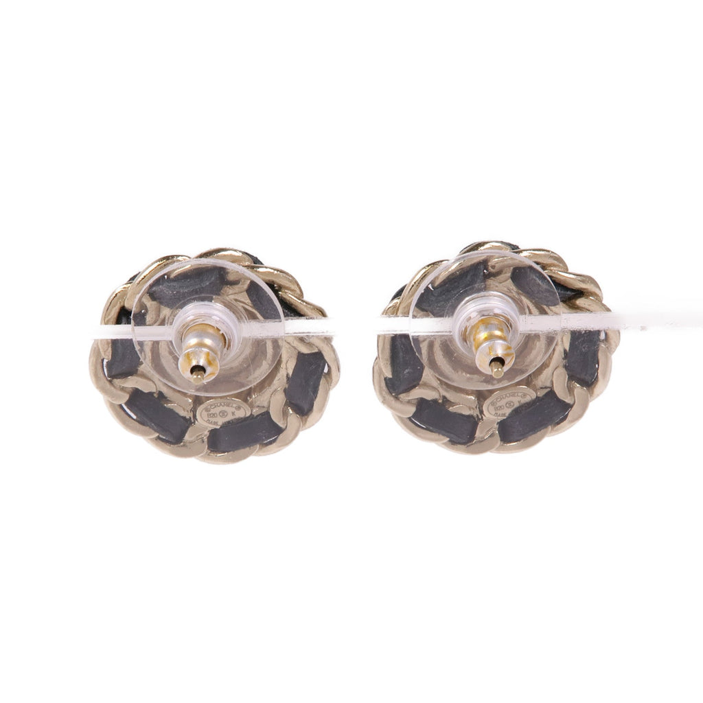 Chanel CC · Enamel Earrings