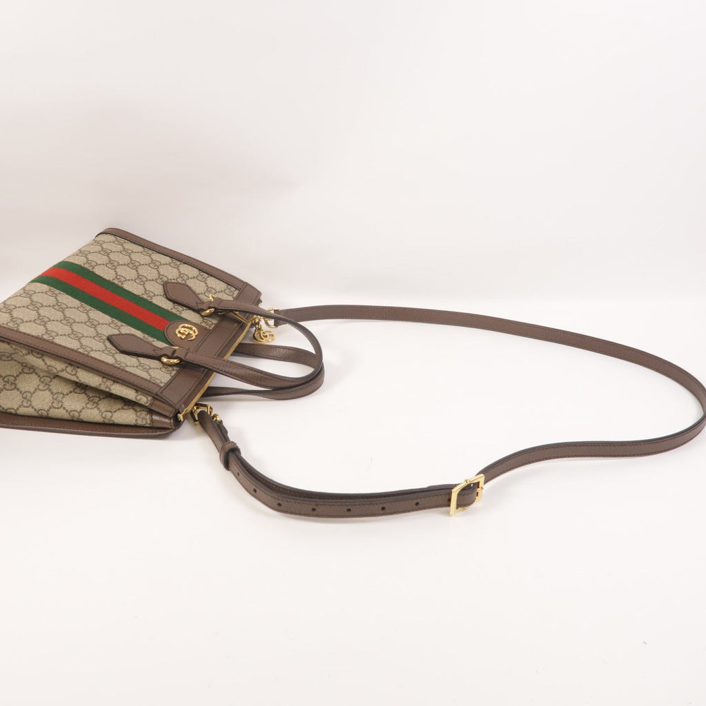 Gucci Ophidia · Small Tote · Coated Canvas