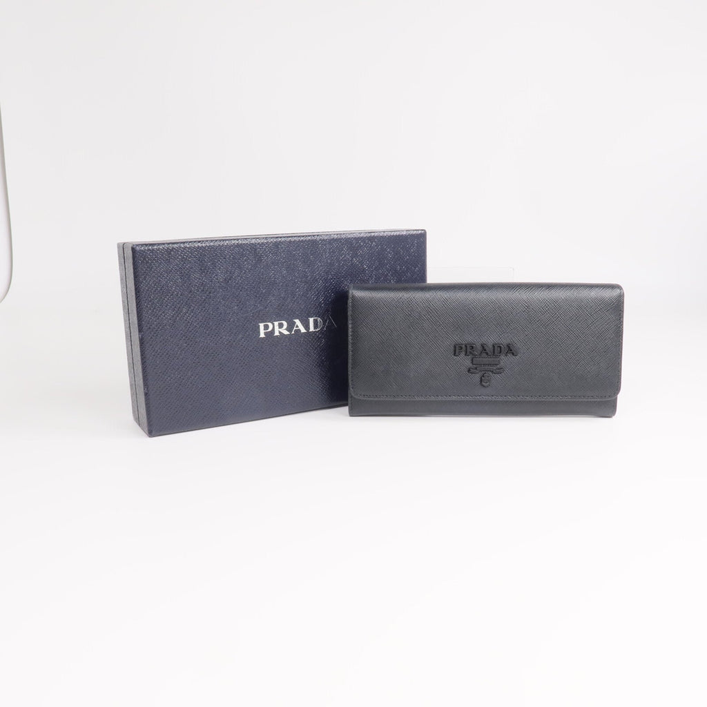 Prada · Saffiano Leather · Long Wallet