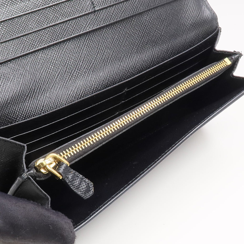 Prada · Saffiano Leather · Long Wallet