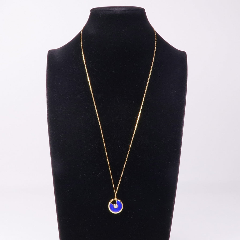 Cartier Amulette · 18K Yellow Gold · Lapis Lazuli