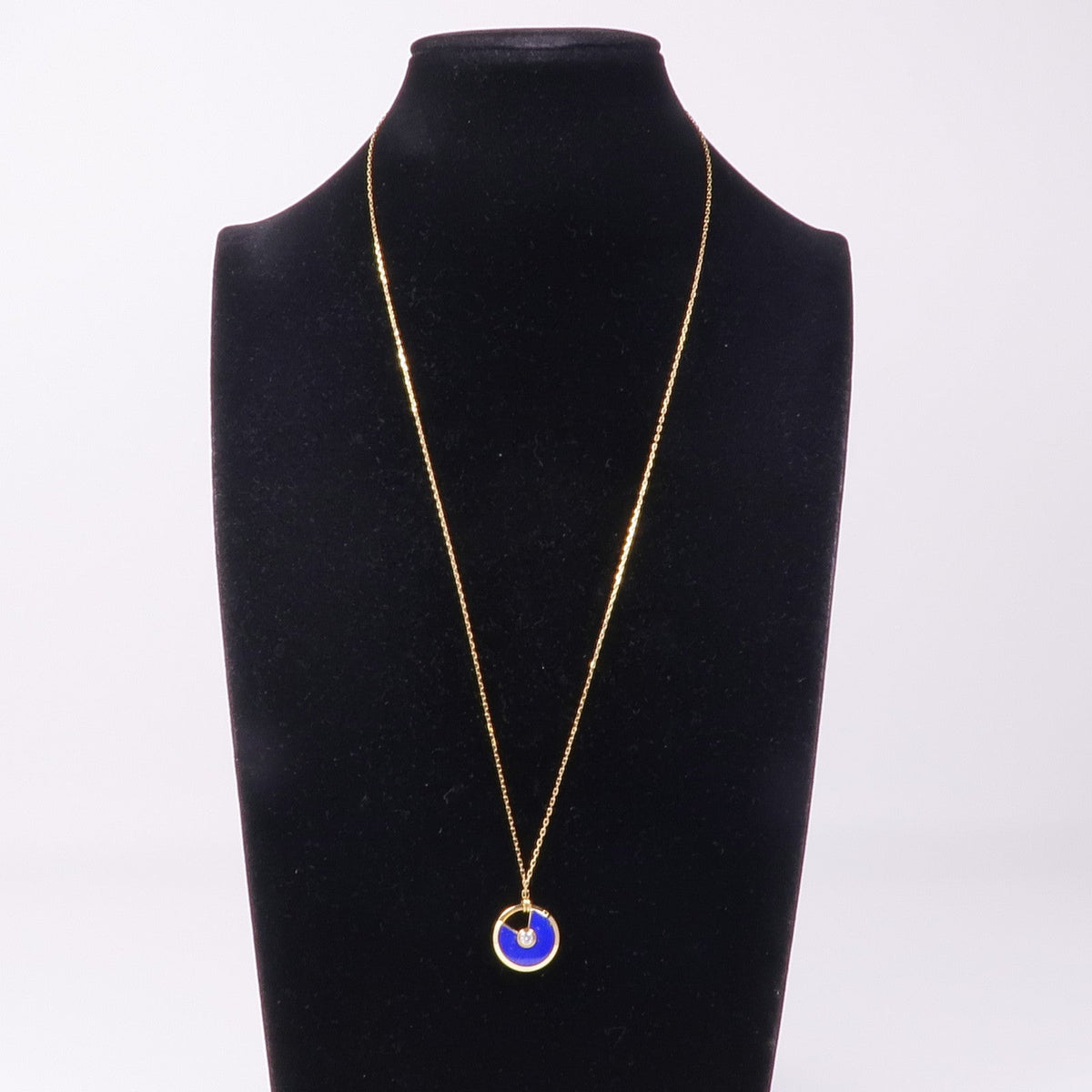 Cartier Amulette · 18K Yellow Gold · Lapis Lazuli