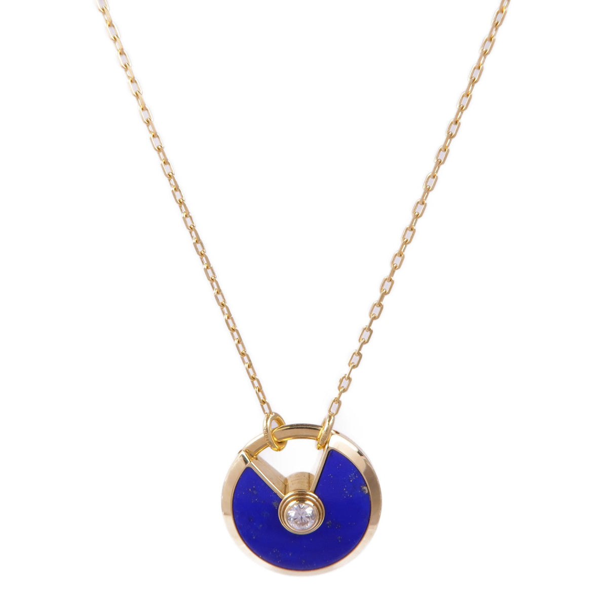 Cartier Amulette · 18K Yellow Gold · Lapis Lazuli